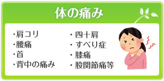 体の痛み